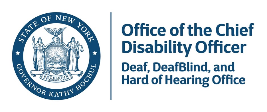 Deaf, DeafBlind, and Hard of Hearing Office Logo